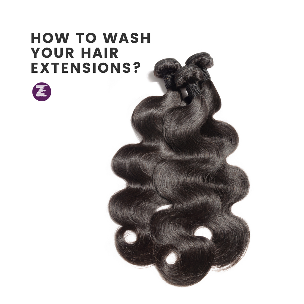 How To Wash Hair Extensions